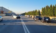 Trei mașini au fost implicate într-un accident rutier, pe strada Drăgănești din Slatina