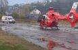 Caz șocant, la Mărunței. A fost solicitat elicopterul SMURD, după ce o poartă a căzut peste un copil mic. UPDATE/ A fost declarat decesul