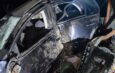 Mașina condusă de un tânăr de 19 ani a intrat într-o terasă, la Piatra-Olt. Nouă persoane au ajuns la spital