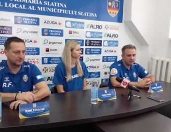 Antrenorii de la CSM Slatina, despre o posibilă calificare în Cupele europene: „Am avut un parcurs bun, dar ar fi o greșeală pentru noi să punem presiune pe echipă”