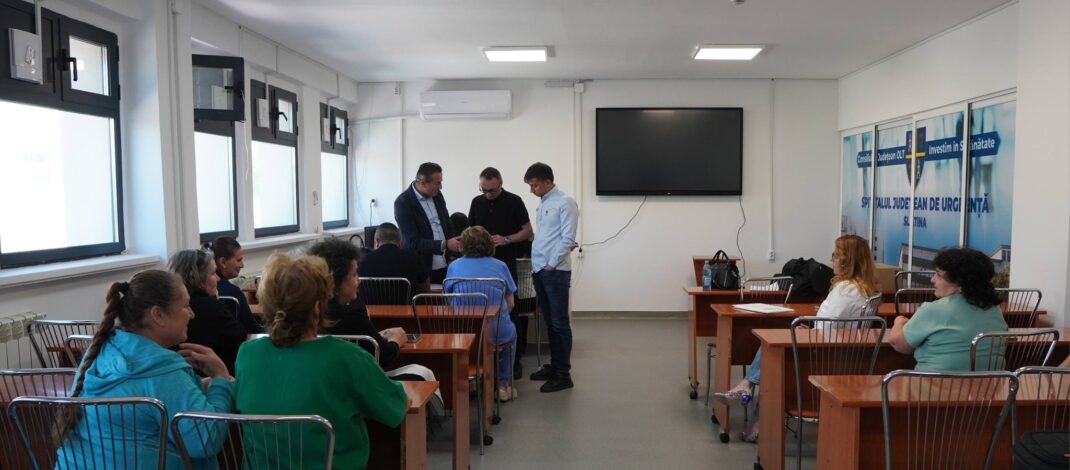 Cărți Electronice de Identitate gratuite, pentru angajații Spitalului Județean de Urgență Slatina.