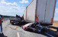Trei morți, într-un accident produs pe DEX 12. O autoutilitară a lovit un tir care era oprit pe acostament și pe prima bandă