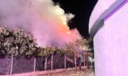 UPDATE / Incendiu violent, în Slatina. Trei persoane, transportate la spital
